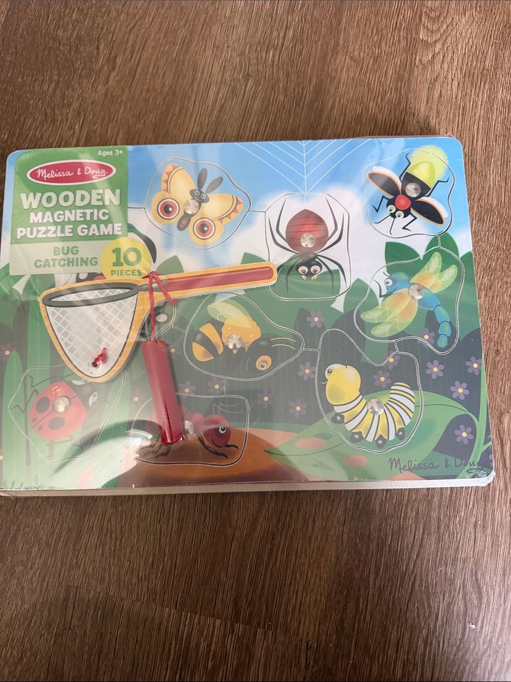 Melissa & Doug Wooden Magnetic Puzzles - set of 2 - NEW